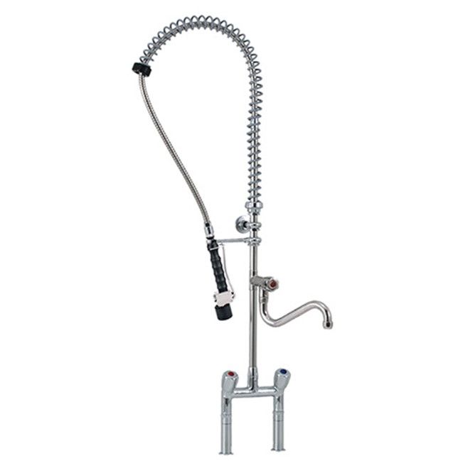 KBS Knebel-Geschirrwaschbrause Premium - 1/2" - mit Schwenkhahnwasseranschluß