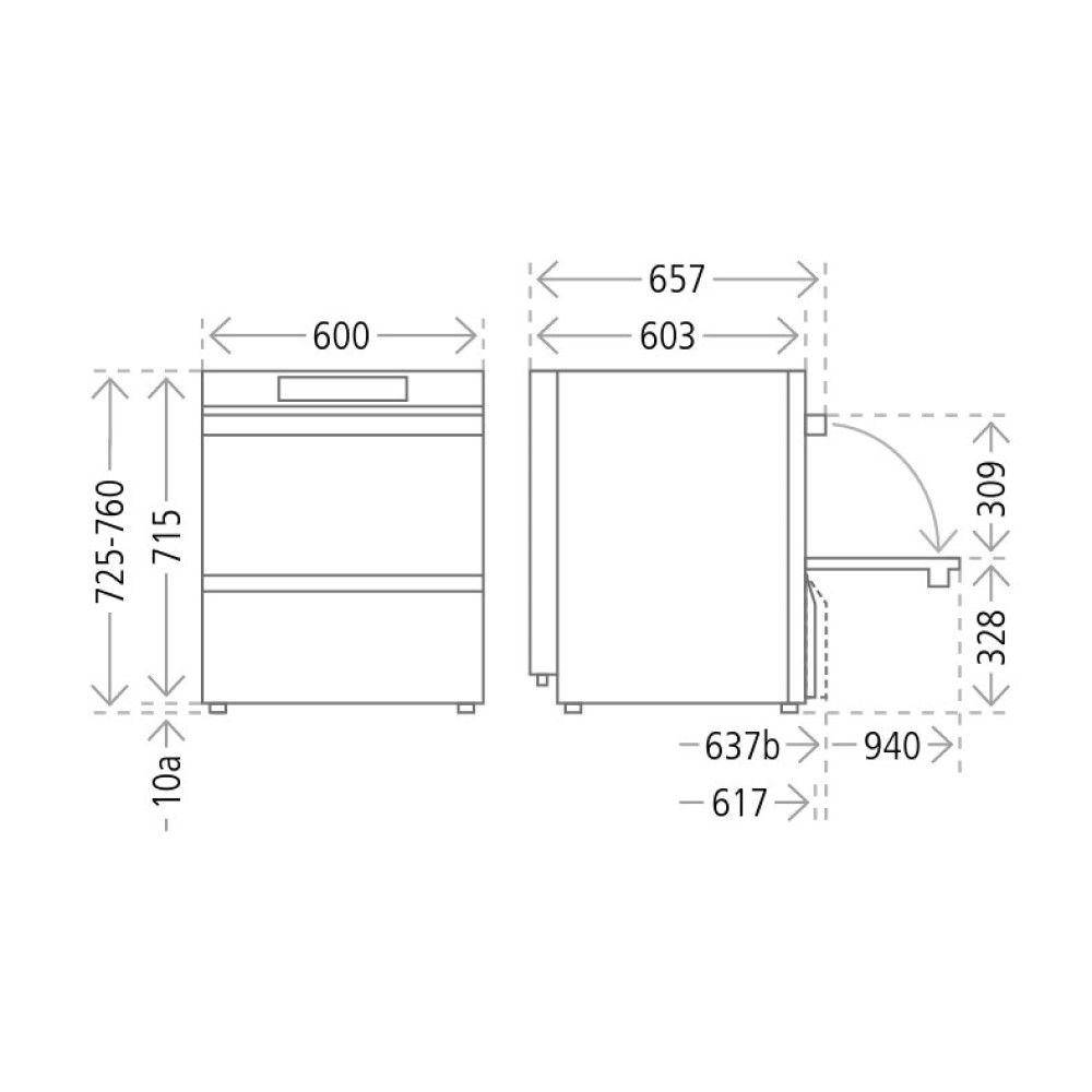 Winterhalter Gläserspülmaschine UC-M - 230 V Winterhalter Gläserspülmaschine UC-M - 230 V
