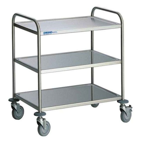 Chromonorm Servierwagen - 3 Borde Chromonorm Servierwagen - 3 Borde