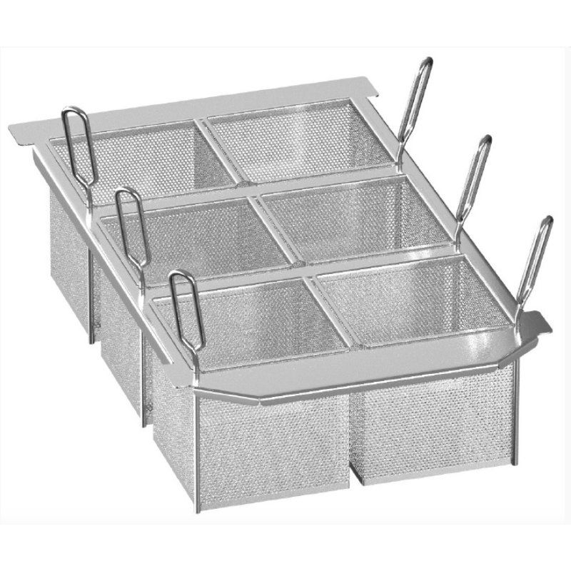 Rational Portionskörbe-Kit 6x 1/6 GN - gelocht Rational Portionskörbe-Kit 6x 1/6 GN - gelocht