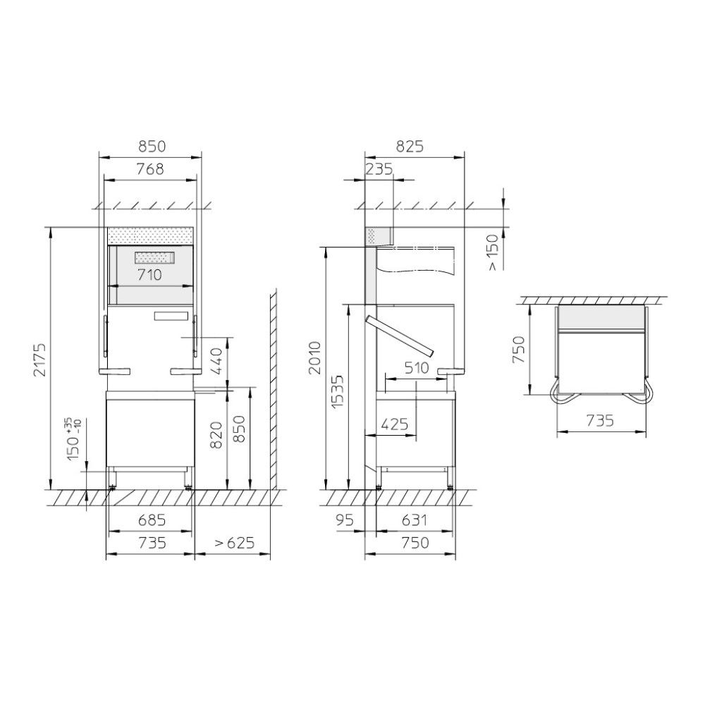 Winterhalter Haubenspülmaschine PT-M Energy Plus - Geschirr Winterhalter Haubenspülmaschine PT-M Energy Plus - Geschirr
