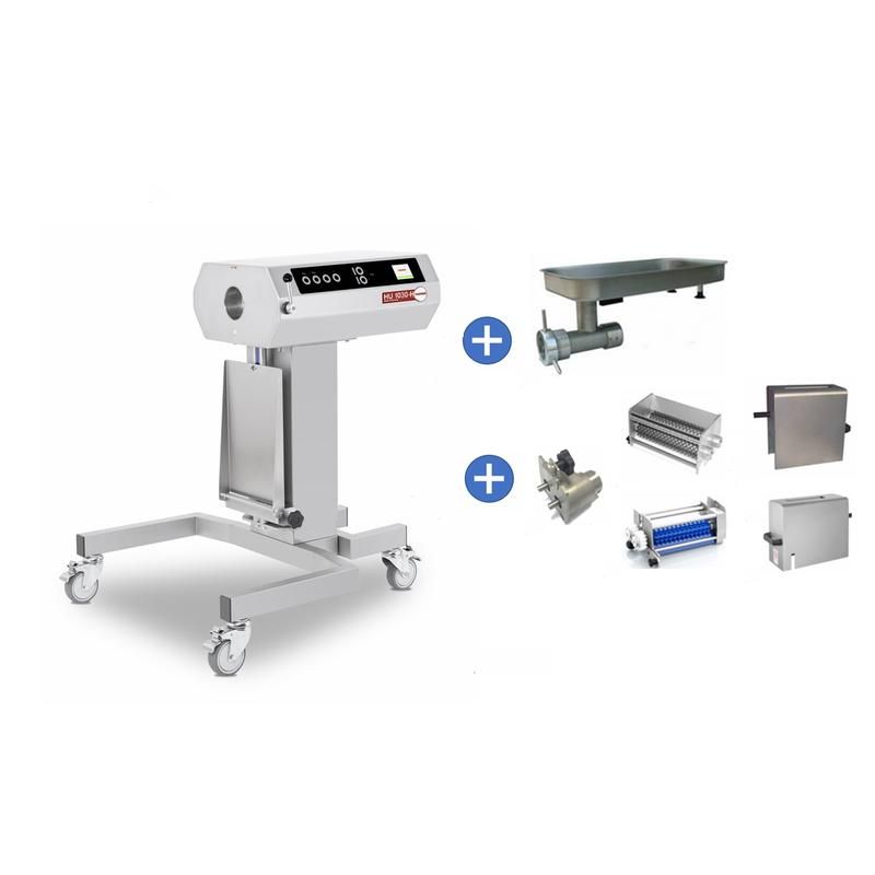 FEUMA Universalküchenmaschine HU 1030-H mit Set-Fleischausstattung mit Untergestell FEUMA Universalküchenmaschine HU 1030-H mit Set-Fleischausstattung mit Untergestell