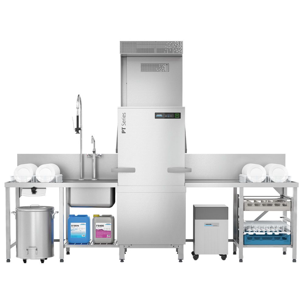 Winterhalter Haubenspülmaschine PT-XL S Energy Plus - Geschirr Winterhalter Haubenspülmaschine PT-XL S Energy Plus - Geschirr