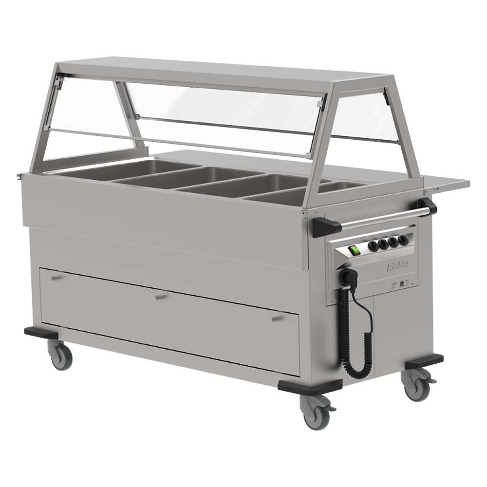 Rieber Kinderbuffet-Wagen 4 x GN 1/1 - Höhe nur 750 mm Rieber Kinderbuffet-Wagen 4 x GN 1/1 - Höhe nur 750 mm