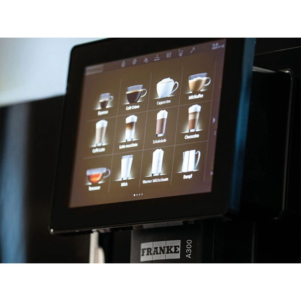 Franke Kaffeevollautomat A300 - mit Doppelpulverdosierer und 2. Mühle Franke Kaffeevollautomat A300 - mit Doppelpulverdosierer und 2. Mühle
