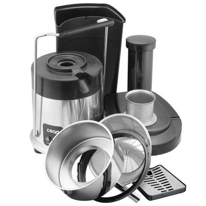 Nosch Saftzentrifuge ES500 mit einem Einfüllschacht (75mm) Nosch Saftzentrifuge ES500 mit einem Einfüllschacht (75mm)