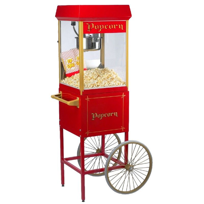 Unterschrank Popcorn wie Unterwagen Stand für Popcornmaschinen 4oz 