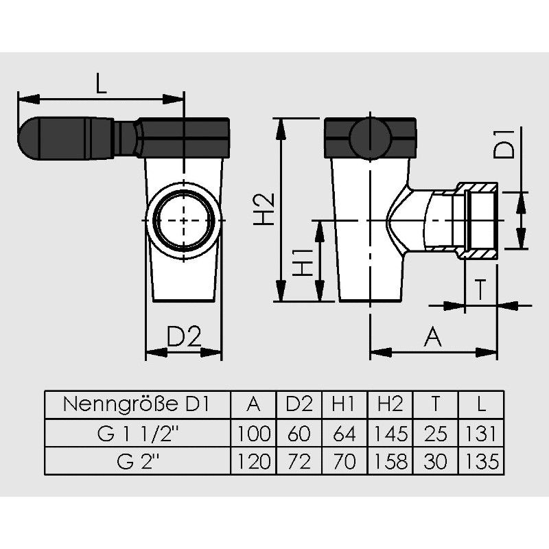 echtermann Sicherheitsentleerhahn G  2“ - 411-801/160 - geschraubt echtermann Sicherheitsentleerhahn G  2“ - 411-801/160 - geschraubt