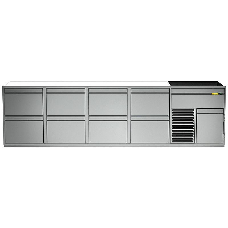 Nordcap Biertheke Nikosia 2 [ 2 Becken rechts / 8 Schubladen ]