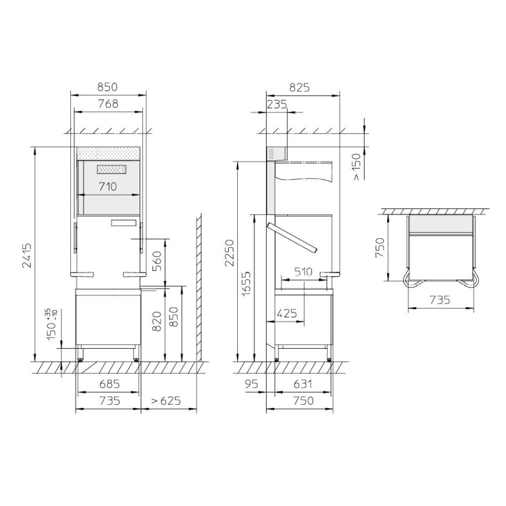 Winterhalter Haubenspülmaschine PT-XL S Energy Plus - Geschirr Winterhalter Haubenspülmaschine PT-XL S Energy Plus - Geschirr